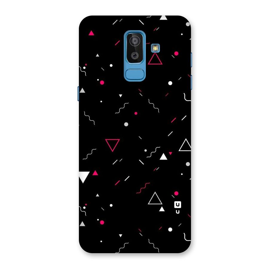 Dark Shapes Design Back Case for Galaxy On8 (2018)