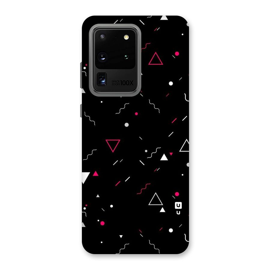 Dark Shapes Design Back Case for Galaxy S20 Ultra