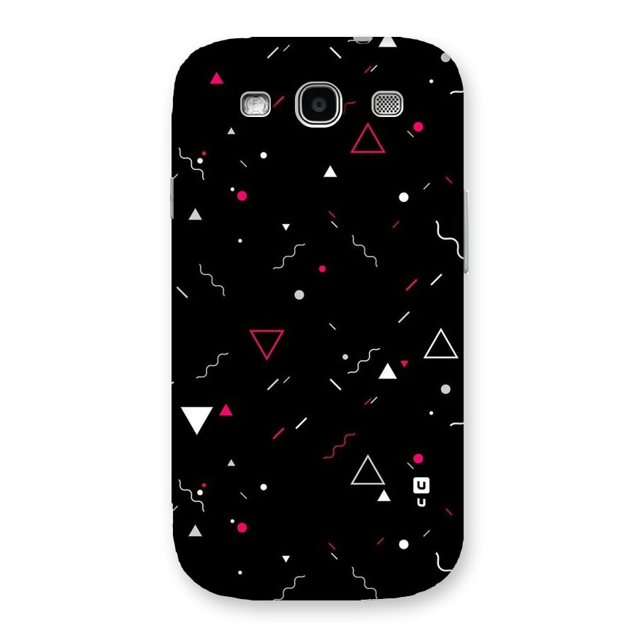 Dark Shapes Design Back Case for Galaxy S3