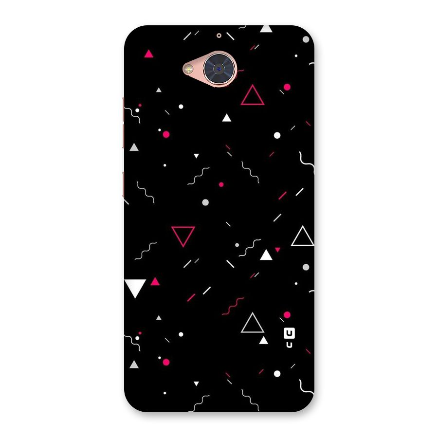 Dark Shapes Design Back Case for Gionee S6 Pro