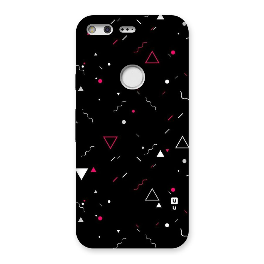 Dark Shapes Design Back Case for Google Pixel