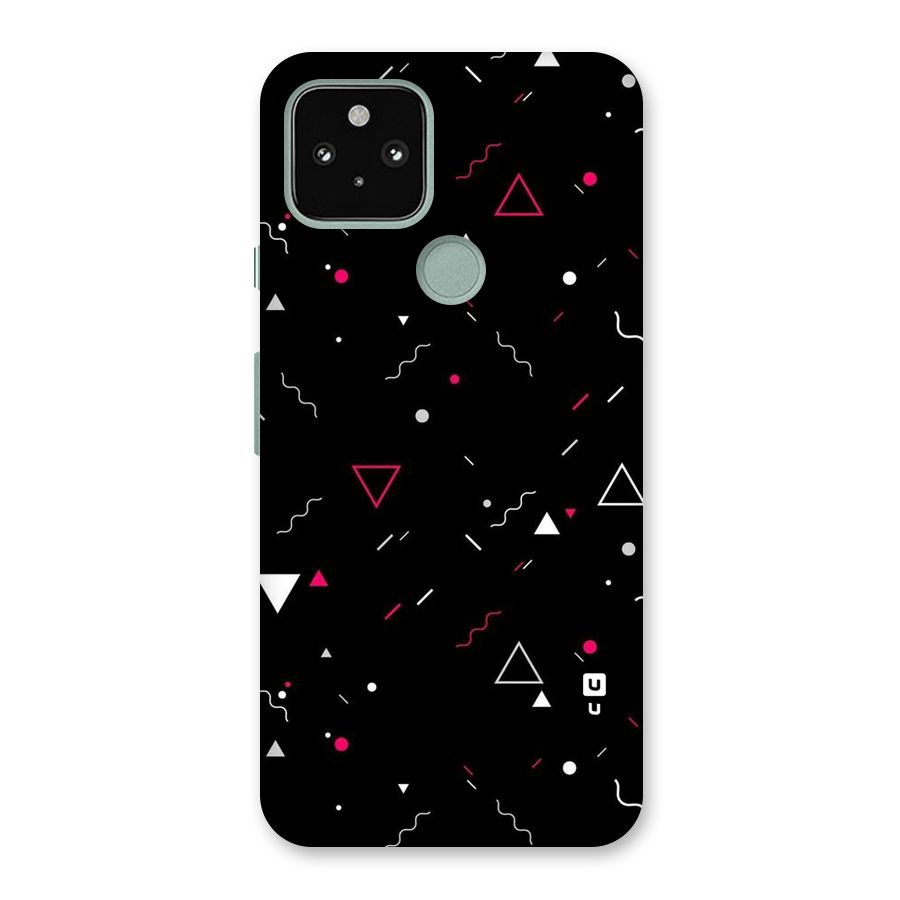 Dark Shapes Design Back Case for Google Pixel 5
