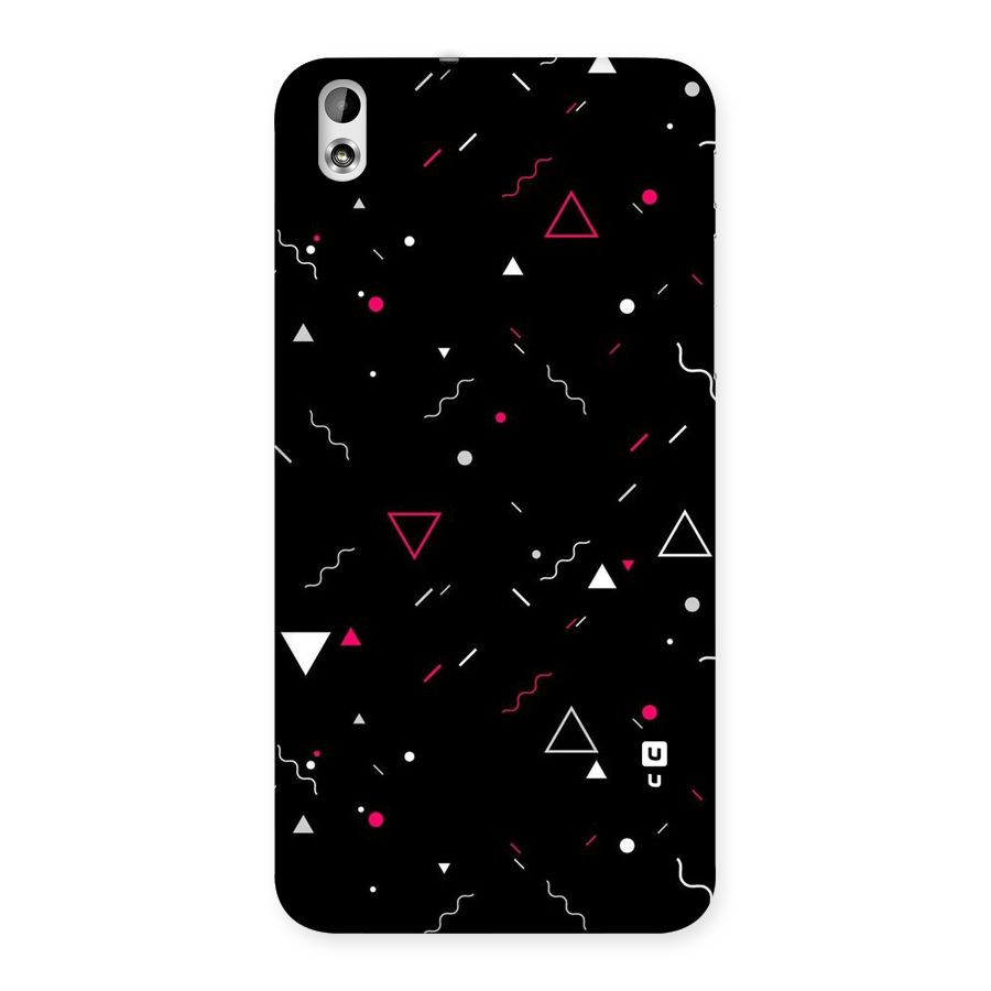 Dark Shapes Design Back Case for HTC Desire 816g