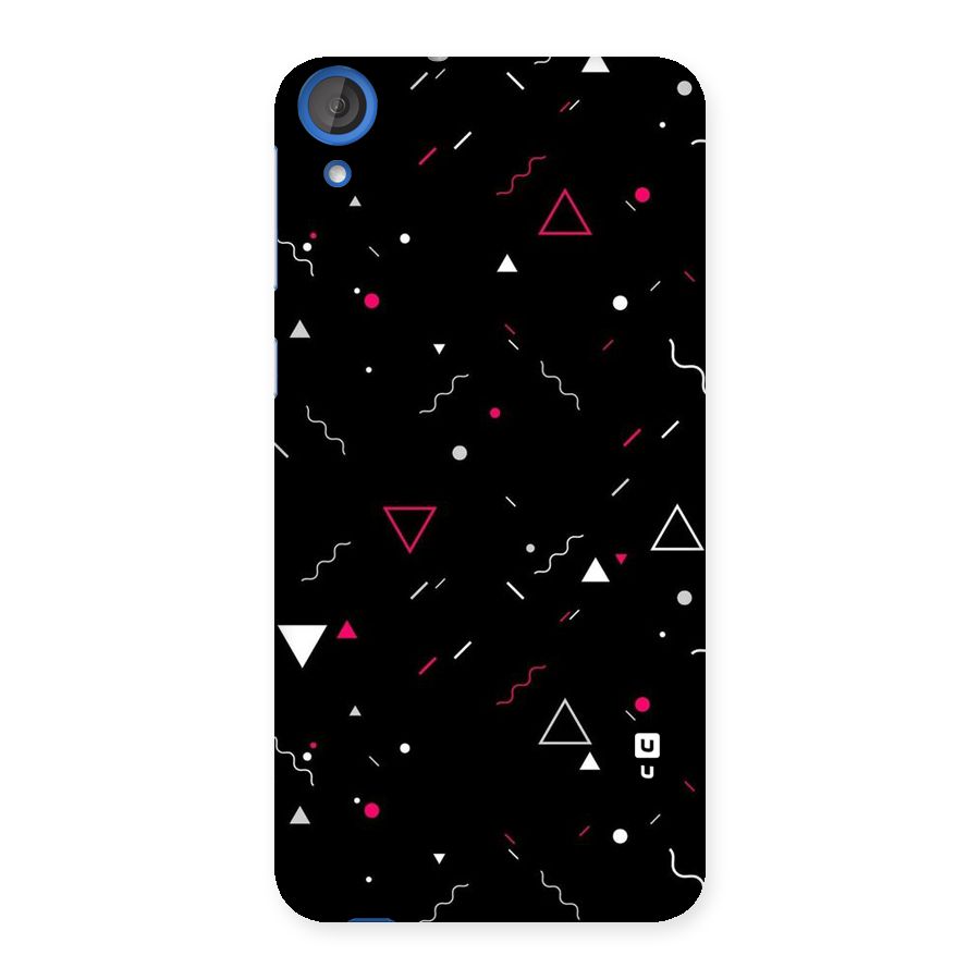 Dark Shapes Design Back Case for HTC Desire 820