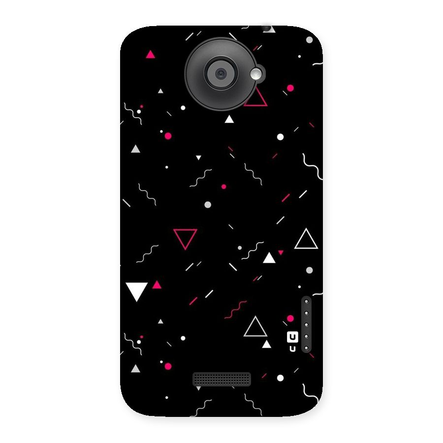 Dark Shapes Design Back Case for HTC One X