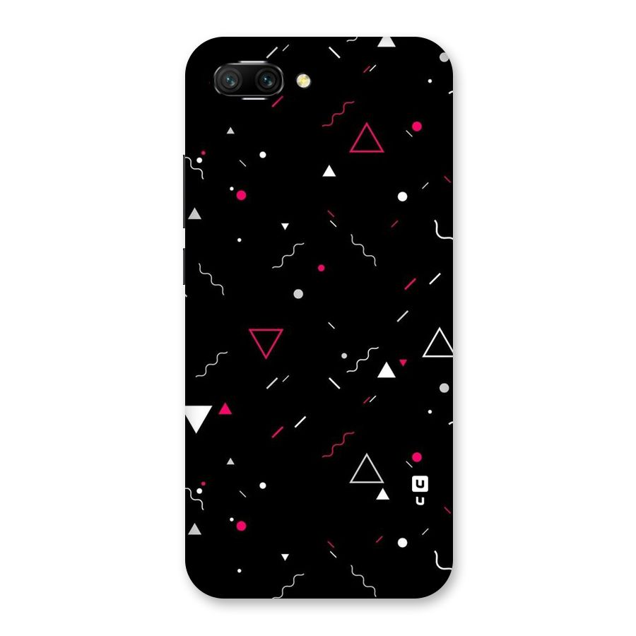 Dark Shapes Design Back Case for Honor 10