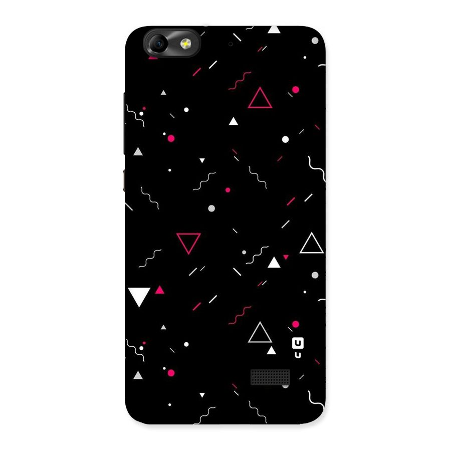 Dark Shapes Design Back Case for Honor 4C