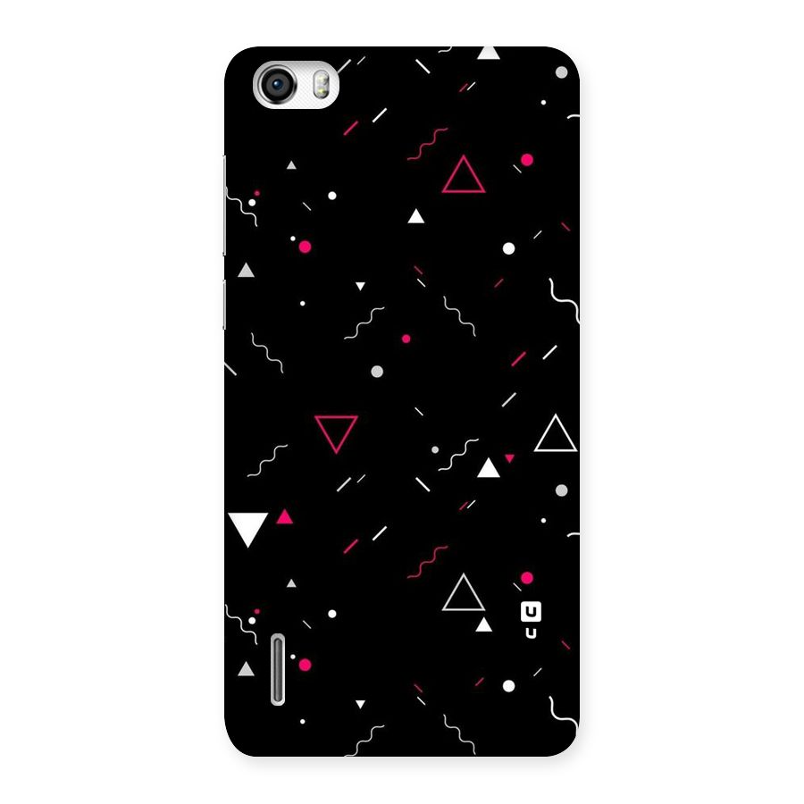 Dark Shapes Design Back Case for Honor 6