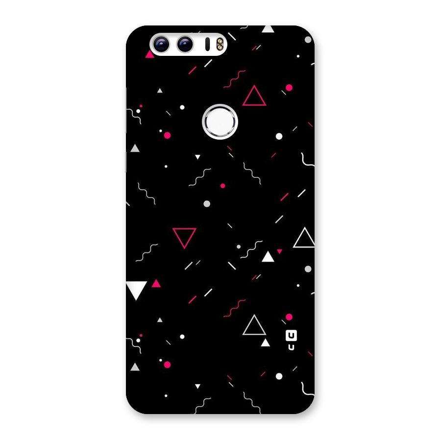 Dark Shapes Design Back Case for Honor 8