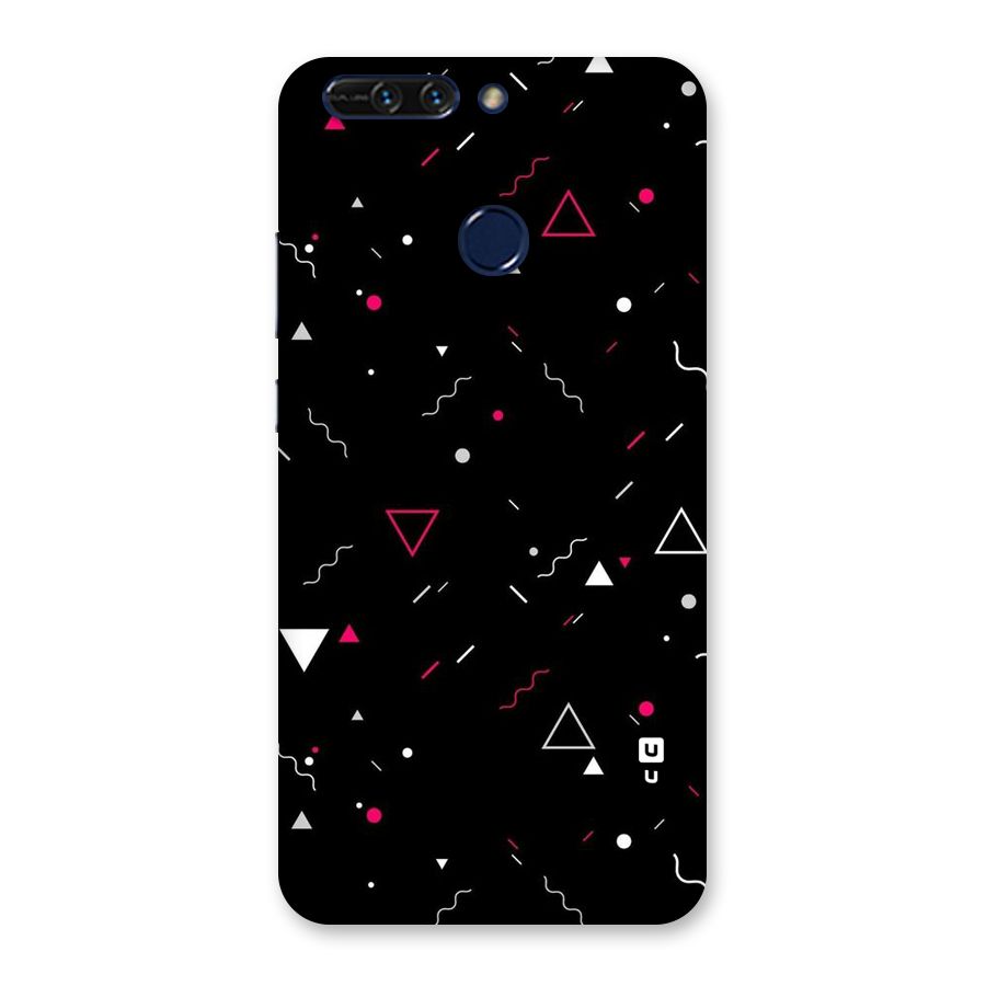 Dark Shapes Design Back Case for Honor 8 Pro