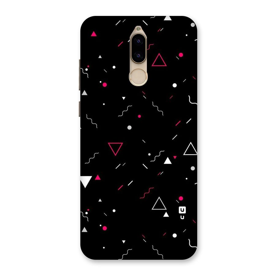 Dark Shapes Design Back Case for Honor 9i