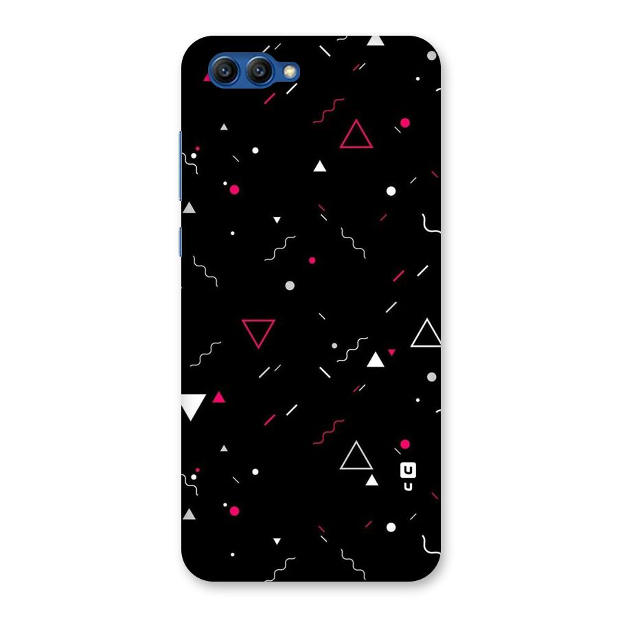 Dark Shapes Design Back Case for Honor View 10
