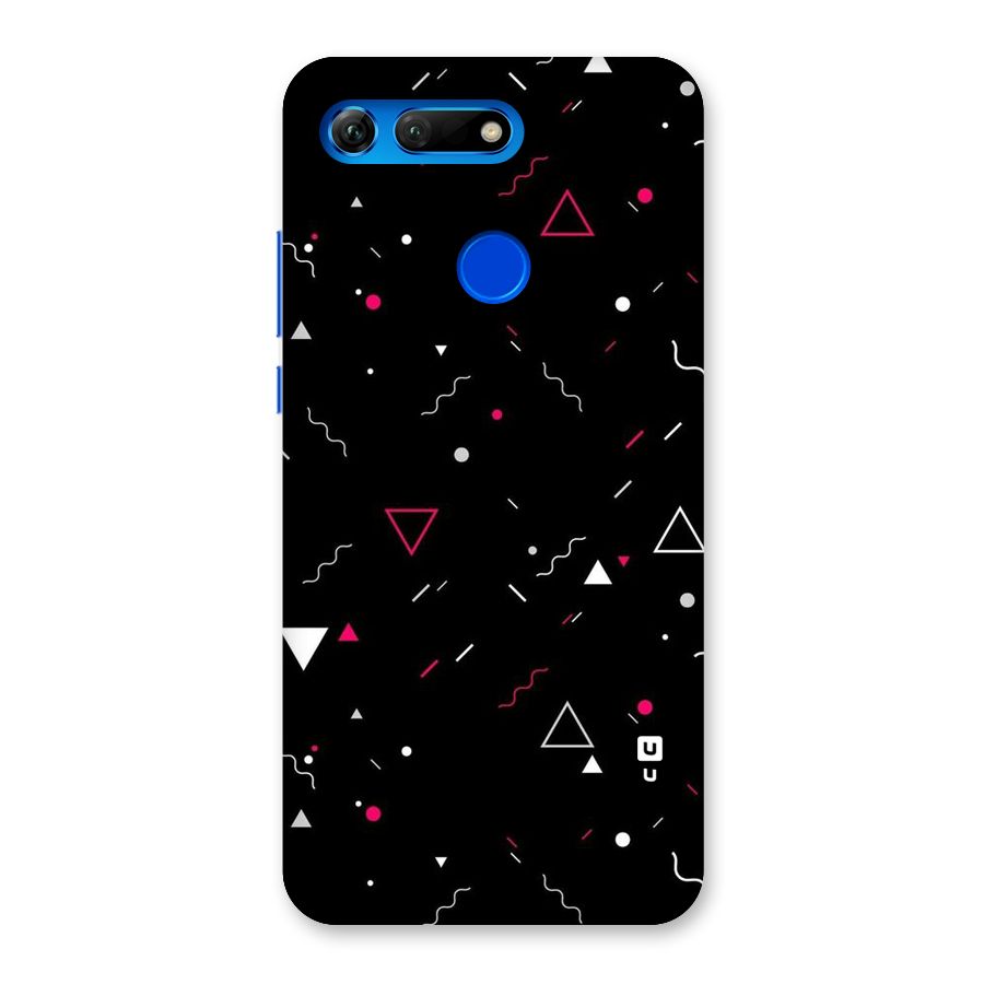 Dark Shapes Design Back Case for Honor View 20
