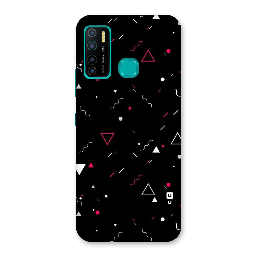 Dark Shapes Design Back Case for Infinix Hot 9 Pro