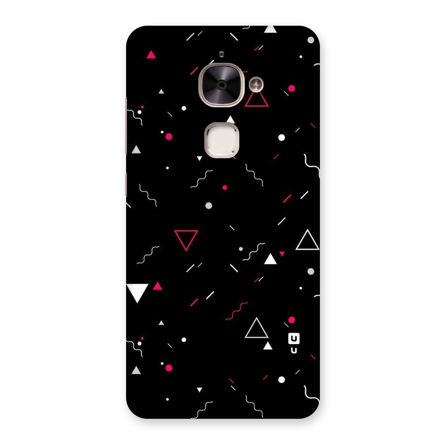 Dark Shapes Design Back Case for Le 2