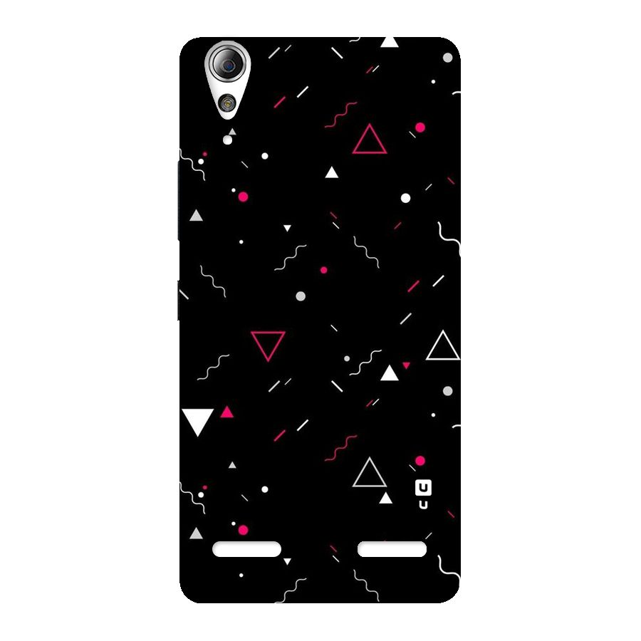 Dark Shapes Design Back Case for Lenovo A6000