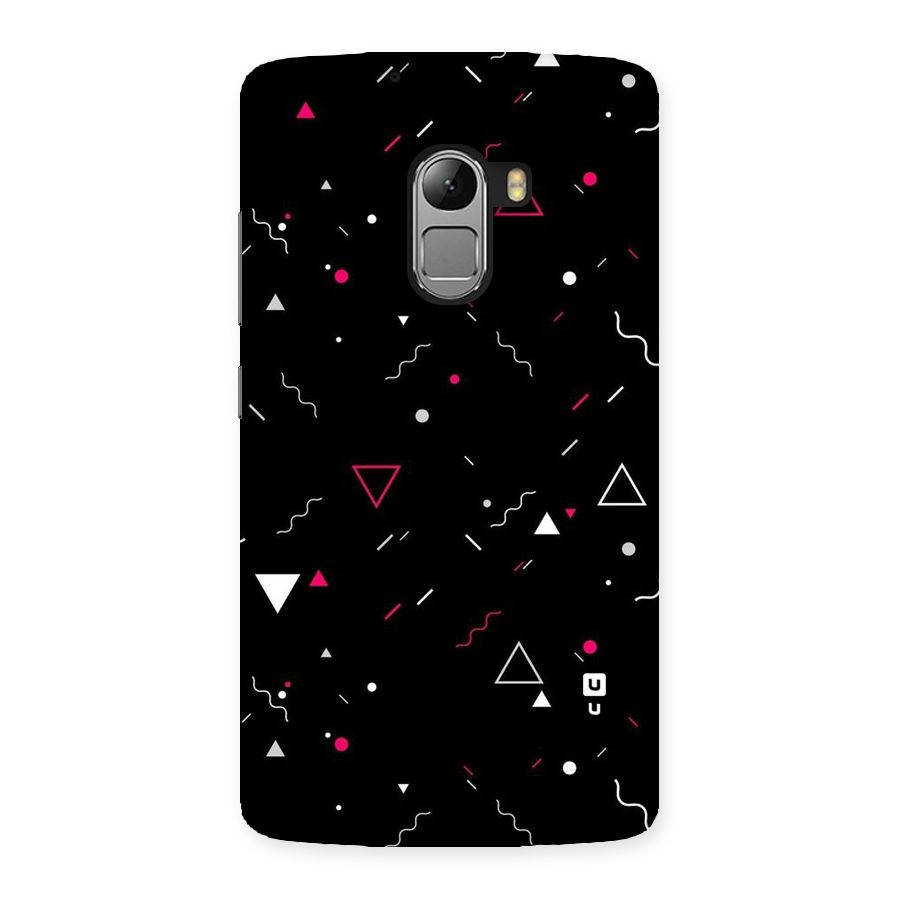 Dark Shapes Design Back Case for Lenovo K4 Note
