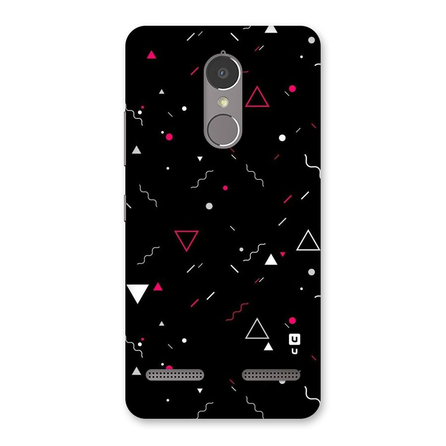 Dark Shapes Design Back Case for Lenovo K6