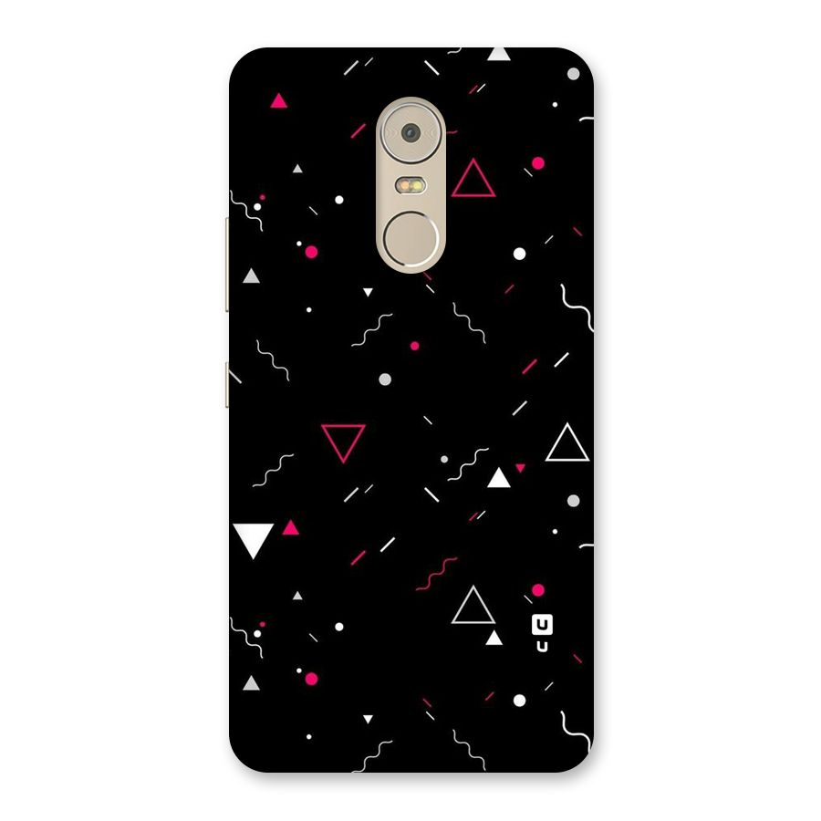 Dark Shapes Design Back Case for Lenovo K6 Note