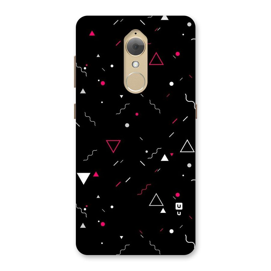 Dark Shapes Design Back Case for Lenovo K8