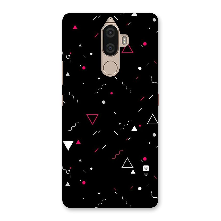 Dark Shapes Design Back Case for Lenovo K8 Note
