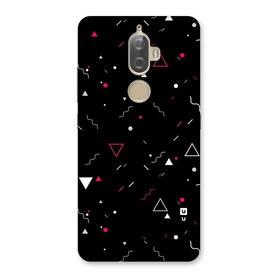 Dark Shapes Design Back Case for Lenovo K8 Plus