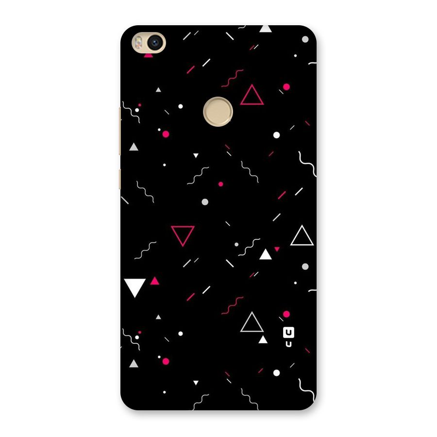 Dark Shapes Design Back Case for Mi Max 2