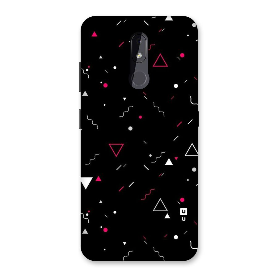 Dark Shapes Design Back Case for Nokia 3.2