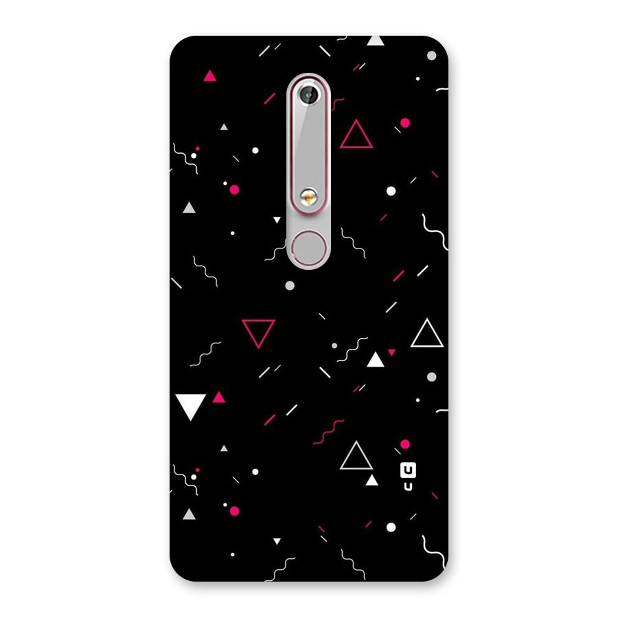 Dark Shapes Design Back Case for Nokia 6.1