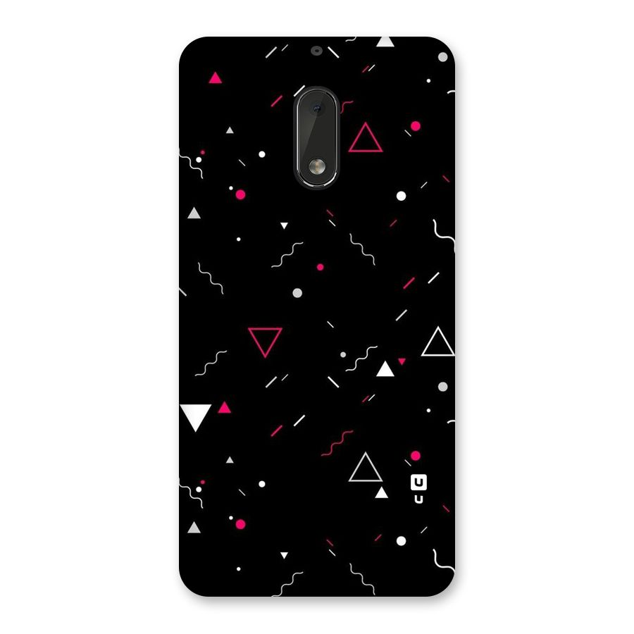 Dark Shapes Design Back Case for Nokia 6