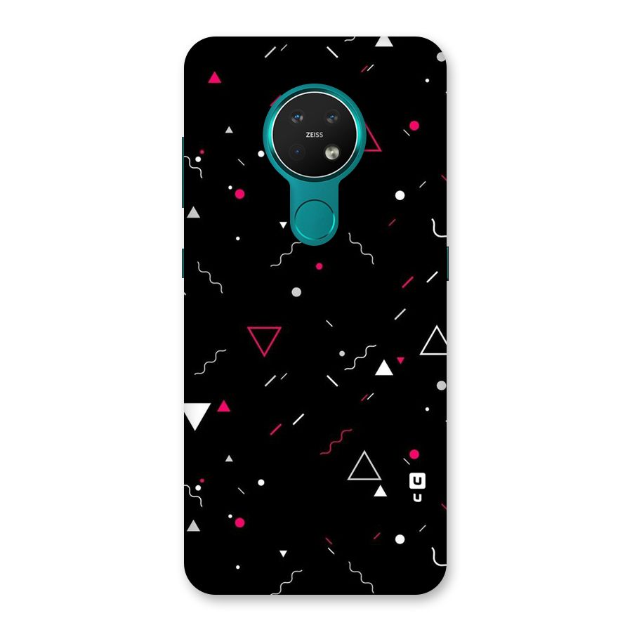 Dark Shapes Design Back Case for Nokia 7.2