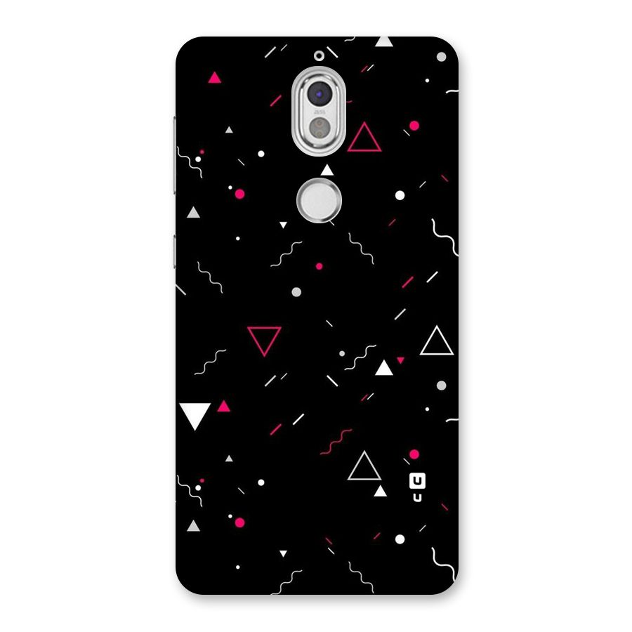 Dark Shapes Design Back Case for Nokia 7