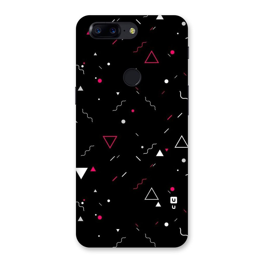 Dark Shapes Design Back Case for OnePlus 5T