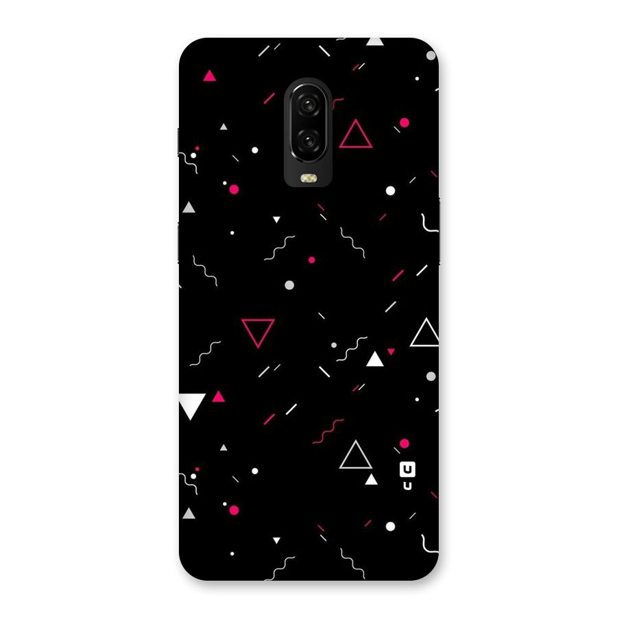 Dark Shapes Design Back Case for OnePlus 6T