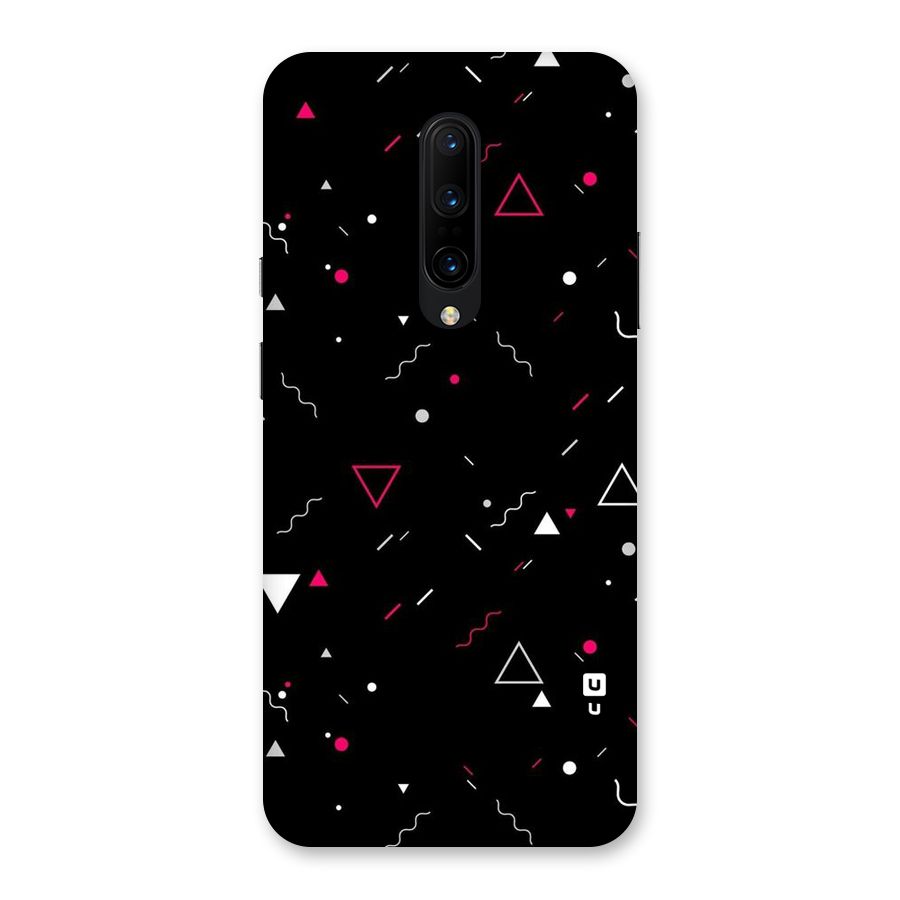 Dark Shapes Design Back Case for OnePlus 7 Pro