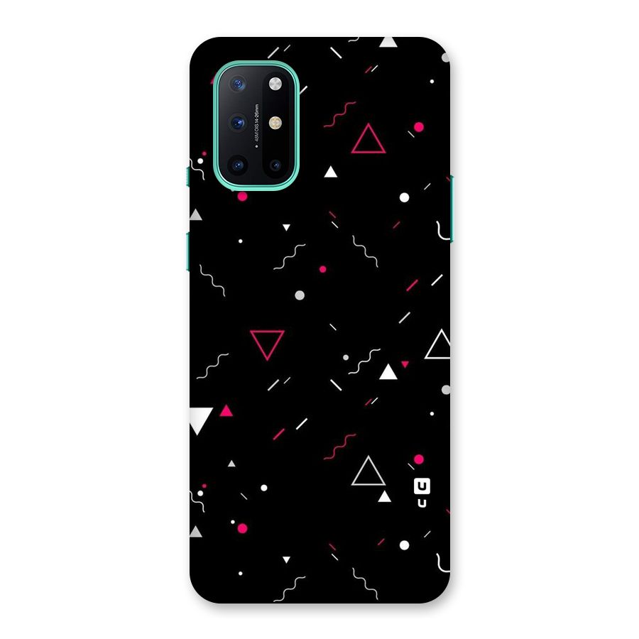 Dark Shapes Design Back Case for OnePlus 8T