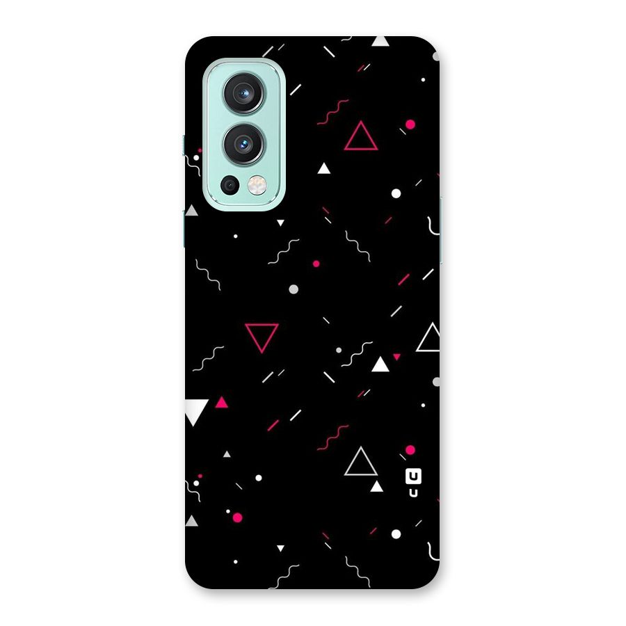 Dark Shapes Design Back Case for OnePlus Nord 2 5G