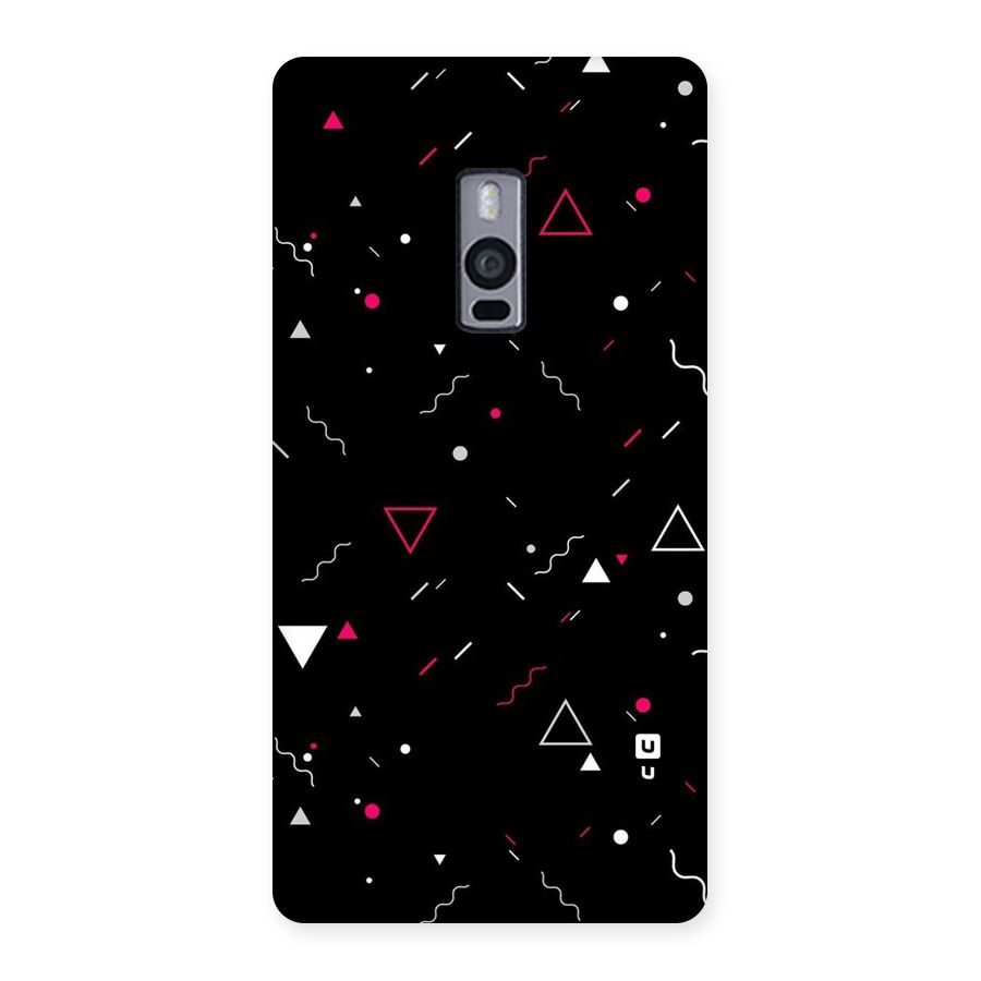 Dark Shapes Design Back Case for OnePlus Two