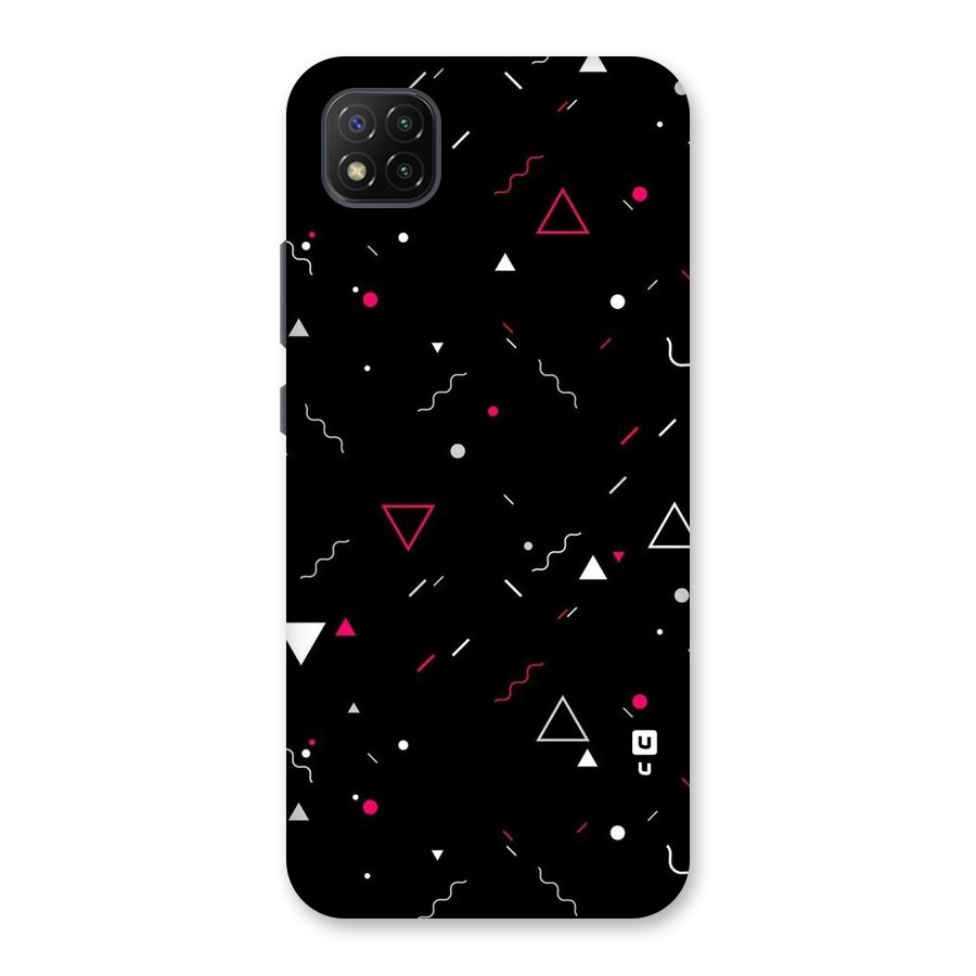 Dark Shapes Design Back Case for Poco C3