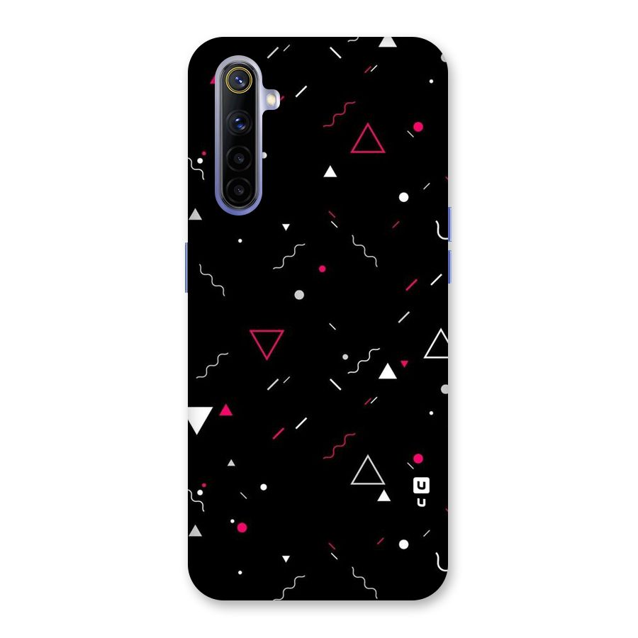 Dark Shapes Design Back Case for Realme 6