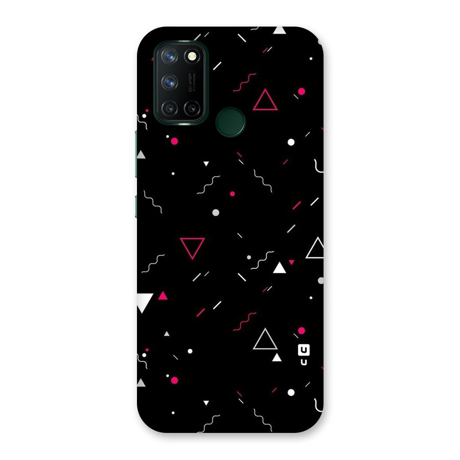 Dark Shapes Design Back Case for Realme 7i