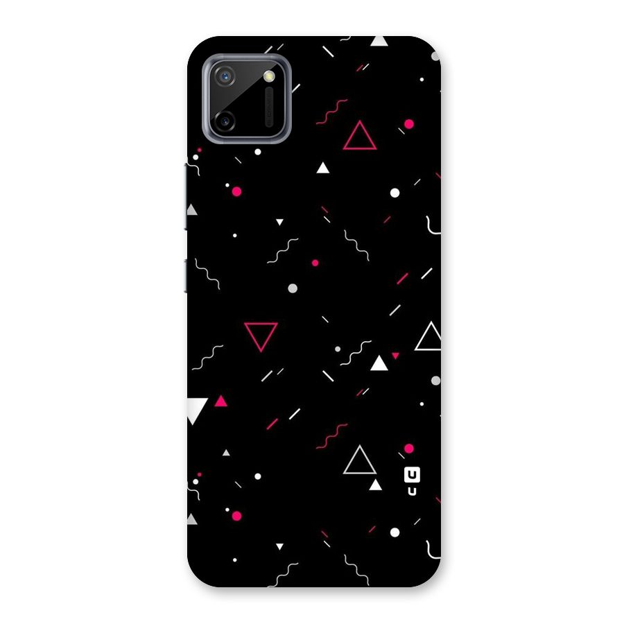 Dark Shapes Design Back Case for Realme C11