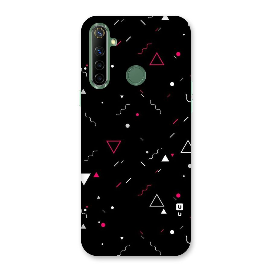 Dark Shapes Design Back Case for Realme Narzo 10