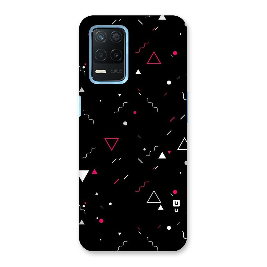 Dark Shapes Design Back Case for Realme Narzo 30 5G