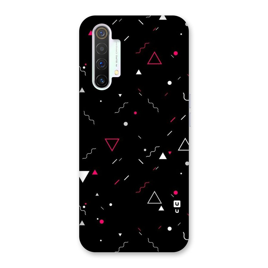 Dark Shapes Design Back Case for Realme X3