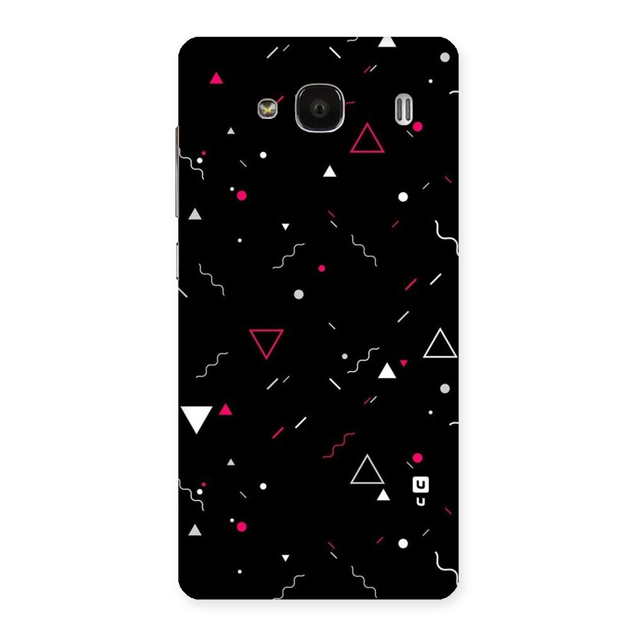 Dark Shapes Design Back Case for Redmi 2s