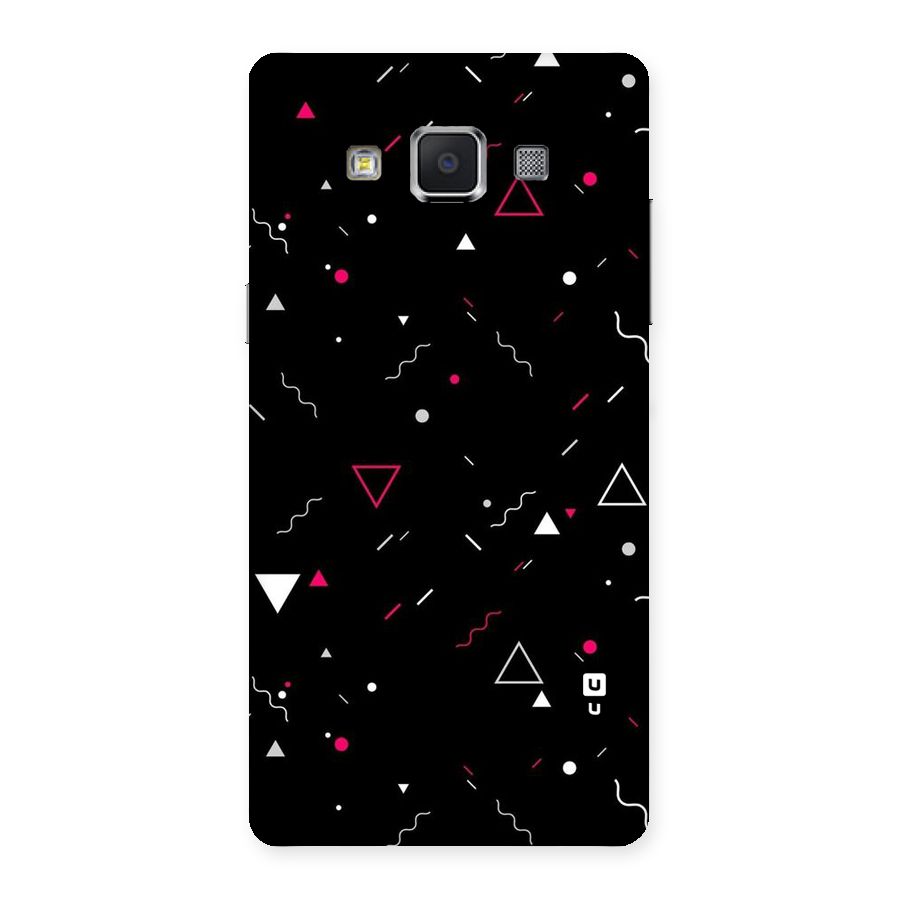 Dark Shapes Design Back Case for Samsung Galaxy A5
