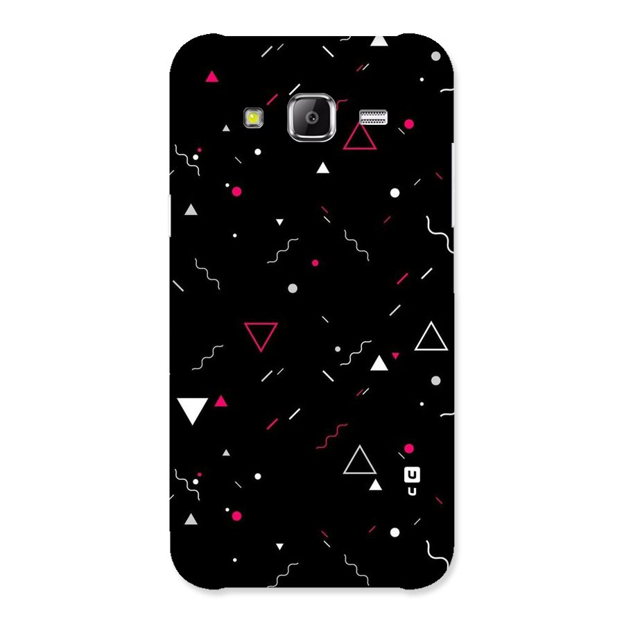 Dark Shapes Design Back Case for Samsung Galaxy J2 Prime