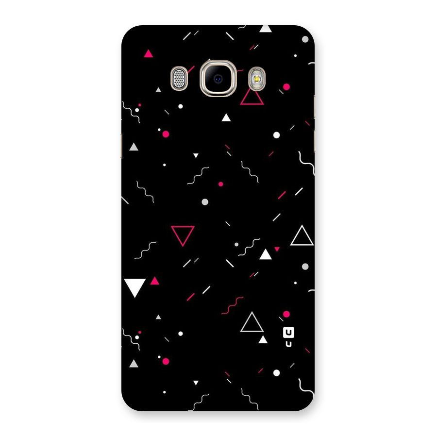 Dark Shapes Design Back Case for Samsung Galaxy J7 2016