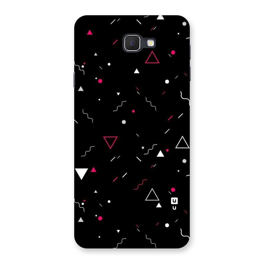 Dark Shapes Design Back Case for Samsung Galaxy J7 Prime